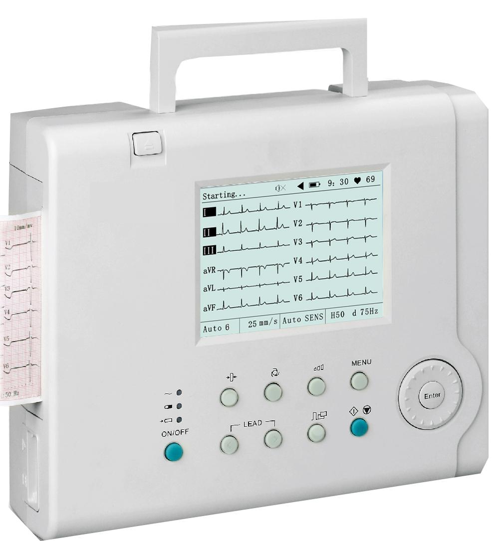 Máy điện tim 6 cần Neucardio E6 Newtech